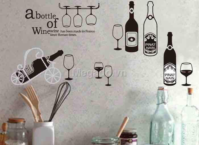 Decal tranh dán tường mẫu mới