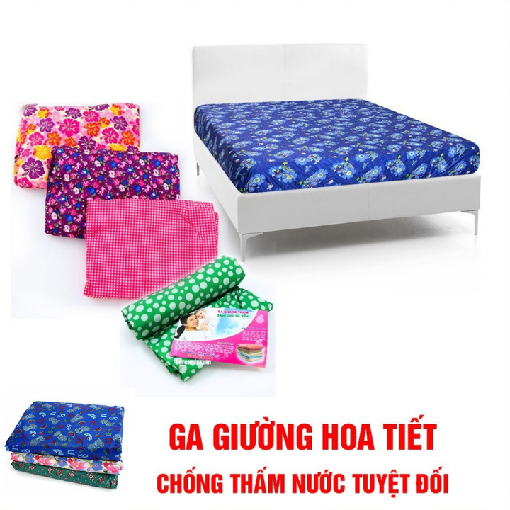 Ga chống thấm cotton 1m6x2m ,1m8x2m loại cao cấp . Hàng chất lượng an toàn dành cho bé . CAM KẾT 100% hàng chuẩn
