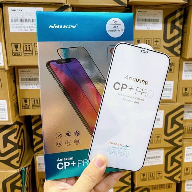 Miếng dán kính cường lực Nillkin CP+ Pro cho IPhone X-IPhone XS/XS Max/IPhone 11/IPhone 11 Pro/11 Pro Max/IPhone 12/12 Pro/12 Pro Max/IPhone 13/13 Pro/13 Pro Max