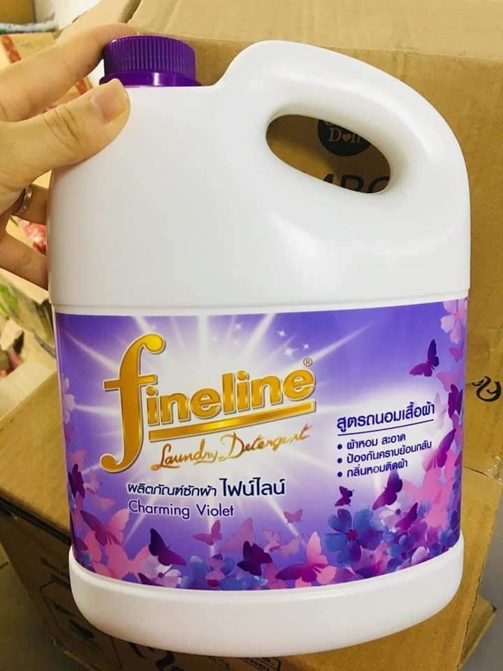 Nước giặt xả Fineline 3000ml màu tím