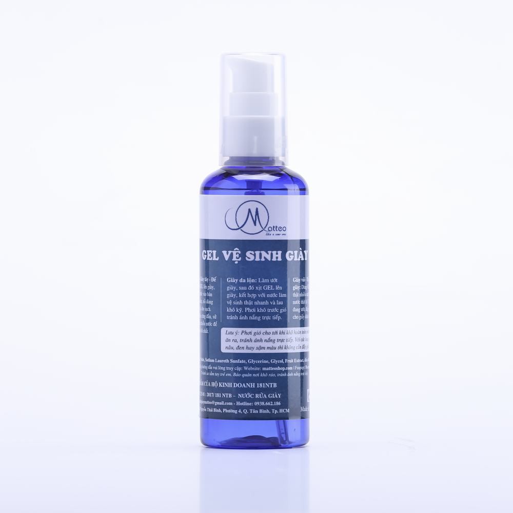 VỆ SINH GIÀY MOATTEO ĐẬM ĐẶC100ML