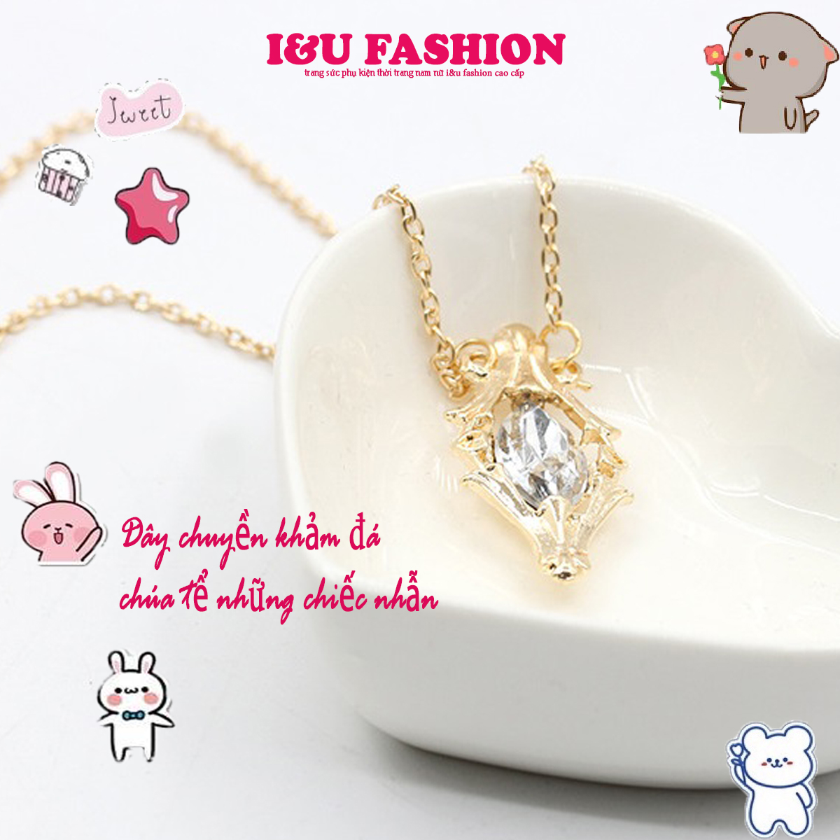 Vòng Cổ Dây Chuyền Chúa Tể Những Chiếc Nhẫn Khảm Đá Cỡ Lớn Độc Đáo Sang Trọng Cá Tính Thời Trang Cho Nam Nữ VC-16