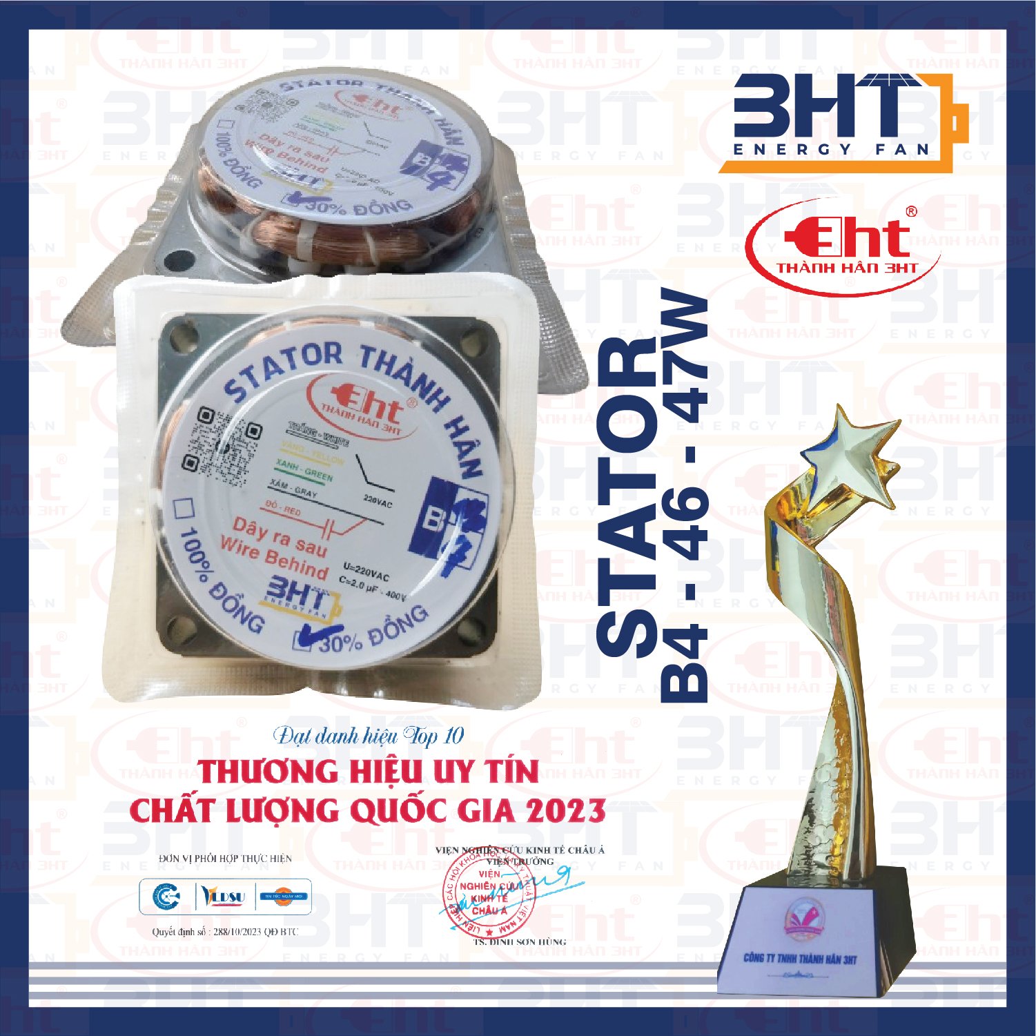 Sator quạt b4 30% đồng hàng cty 3ht