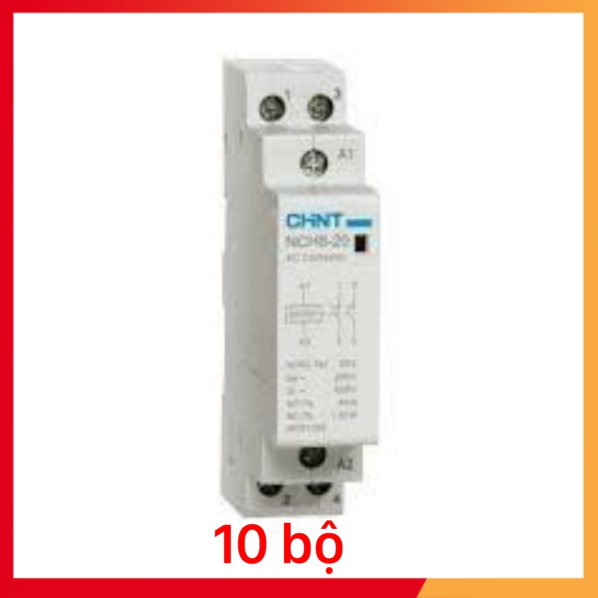 Khởi động từ 1 pha chint 25a /220v contactor
