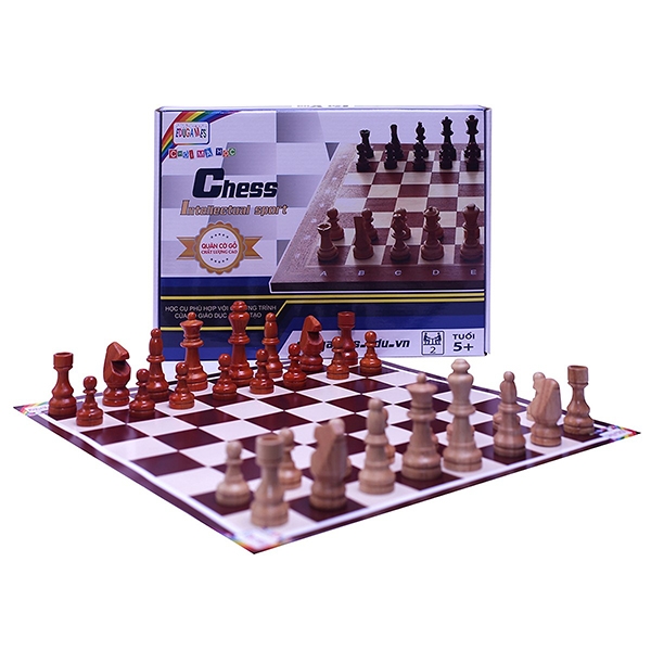 Fahasa - Đồ Chơi Gỗ Cờ Vua EDUGAMES EA664