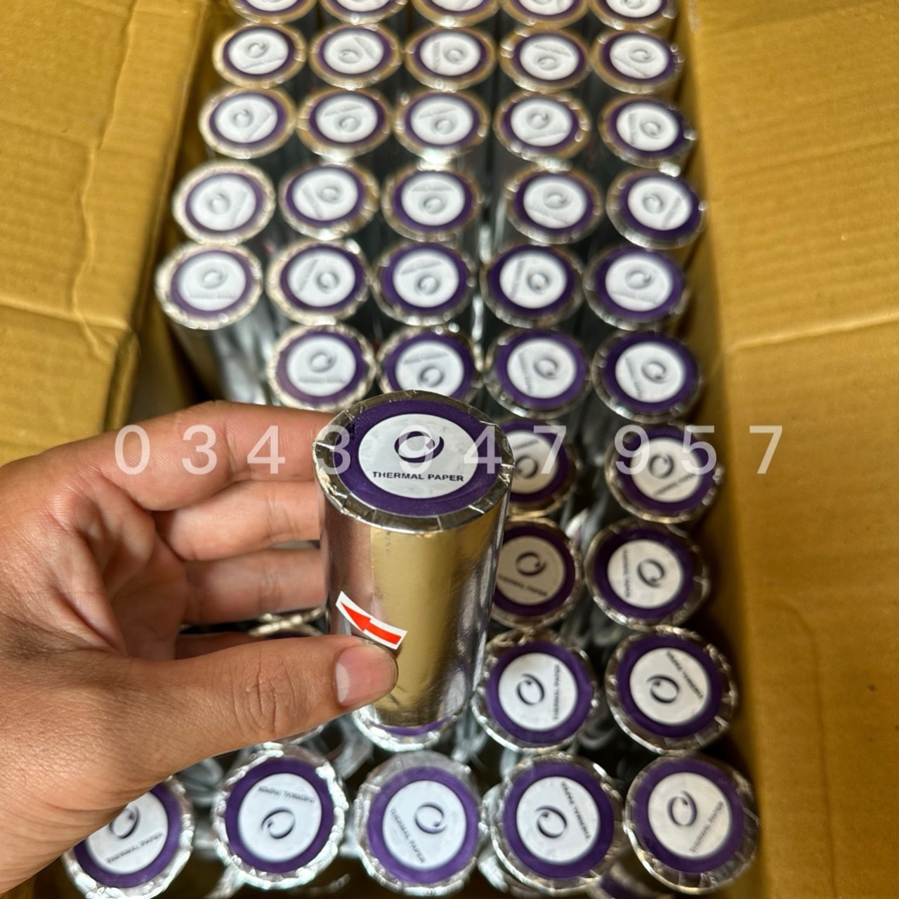 Giấy in bill nhệt k80x45, giấy in hoá đơn khổ 80mm cho phần mềm bán hàng KiotViet, Sapo, Ipos, Tpos, Ocha, Cukcuk, Posapp, Pos365