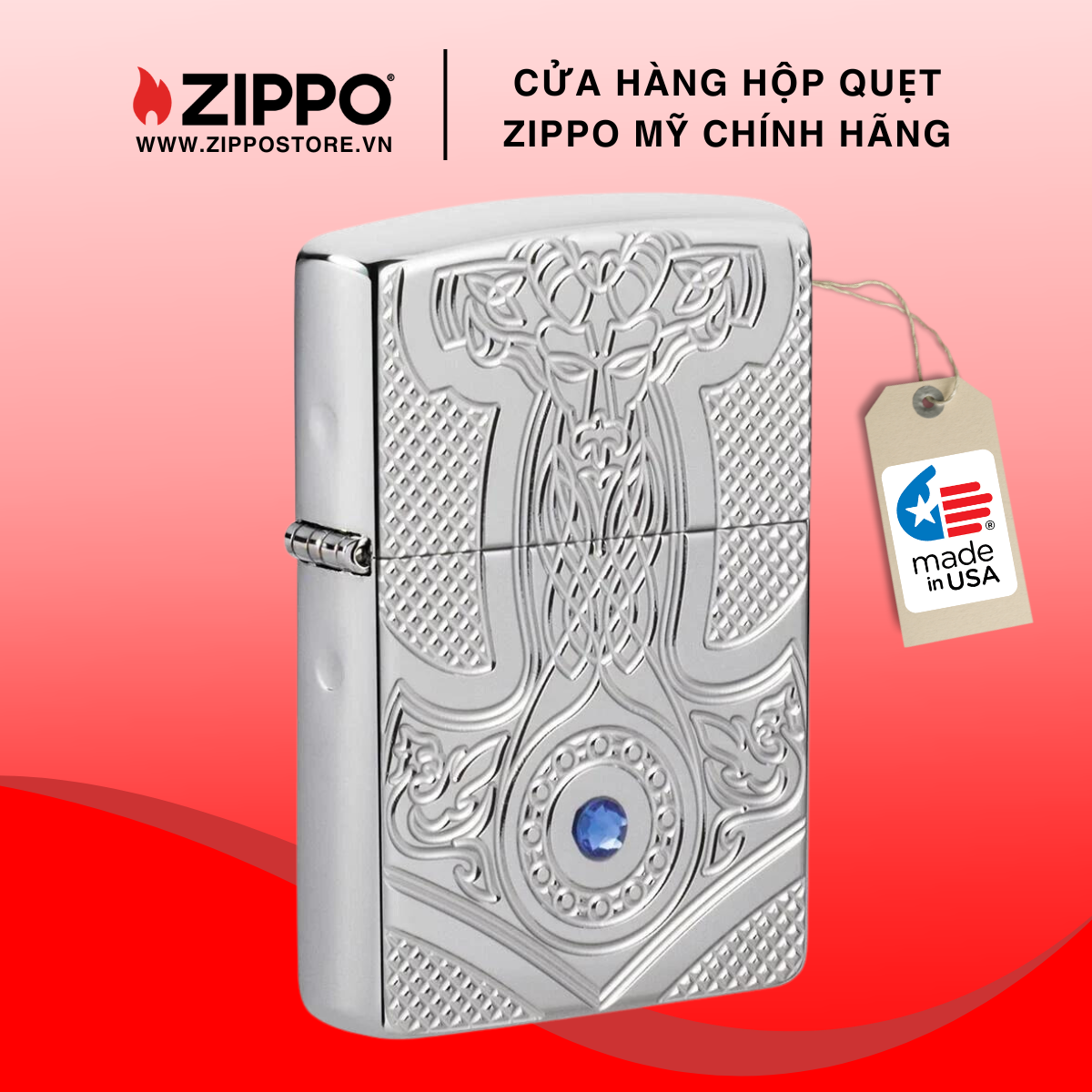 Bật Lửa Zippo Armor® Medieval Design 49289