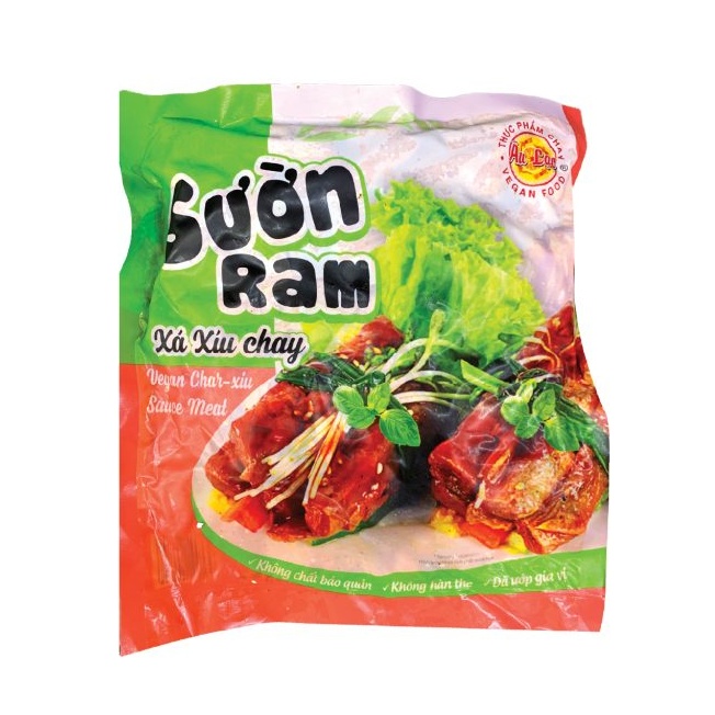 Sườn ram xá xíu chay Âu Lạc 1Kg (HÀNG LẠNH) - Thực phẩm chay Thiện Tâm