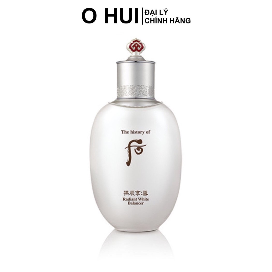 Nước hoa hồng dưỡng trắng Whoo Radiant White Balancer 150ml sáng da chống lão hoá