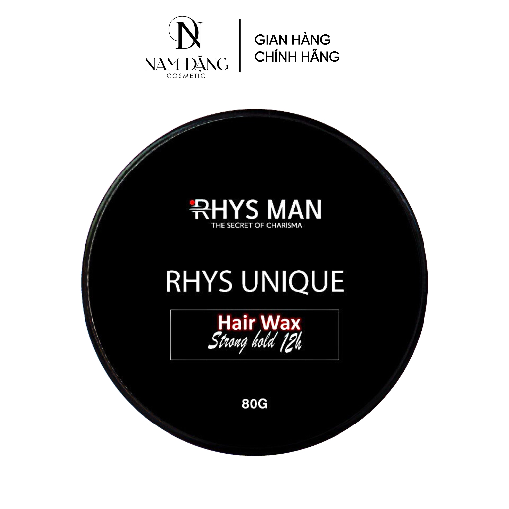 Sáp vuốt tóc nam rhys man rhys unique 80g
