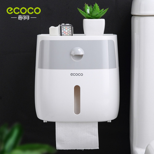 Hộp đựng giấy vệ sinh 2 tầng ecoco lớn