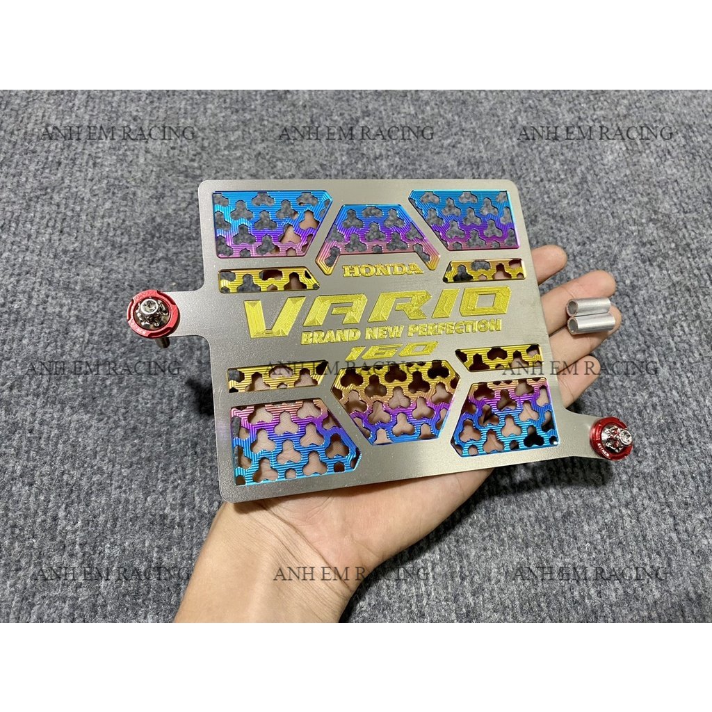 Che két nước titan dành cho vario 160 full ắc thêm ốc salaya và long đền đỏ