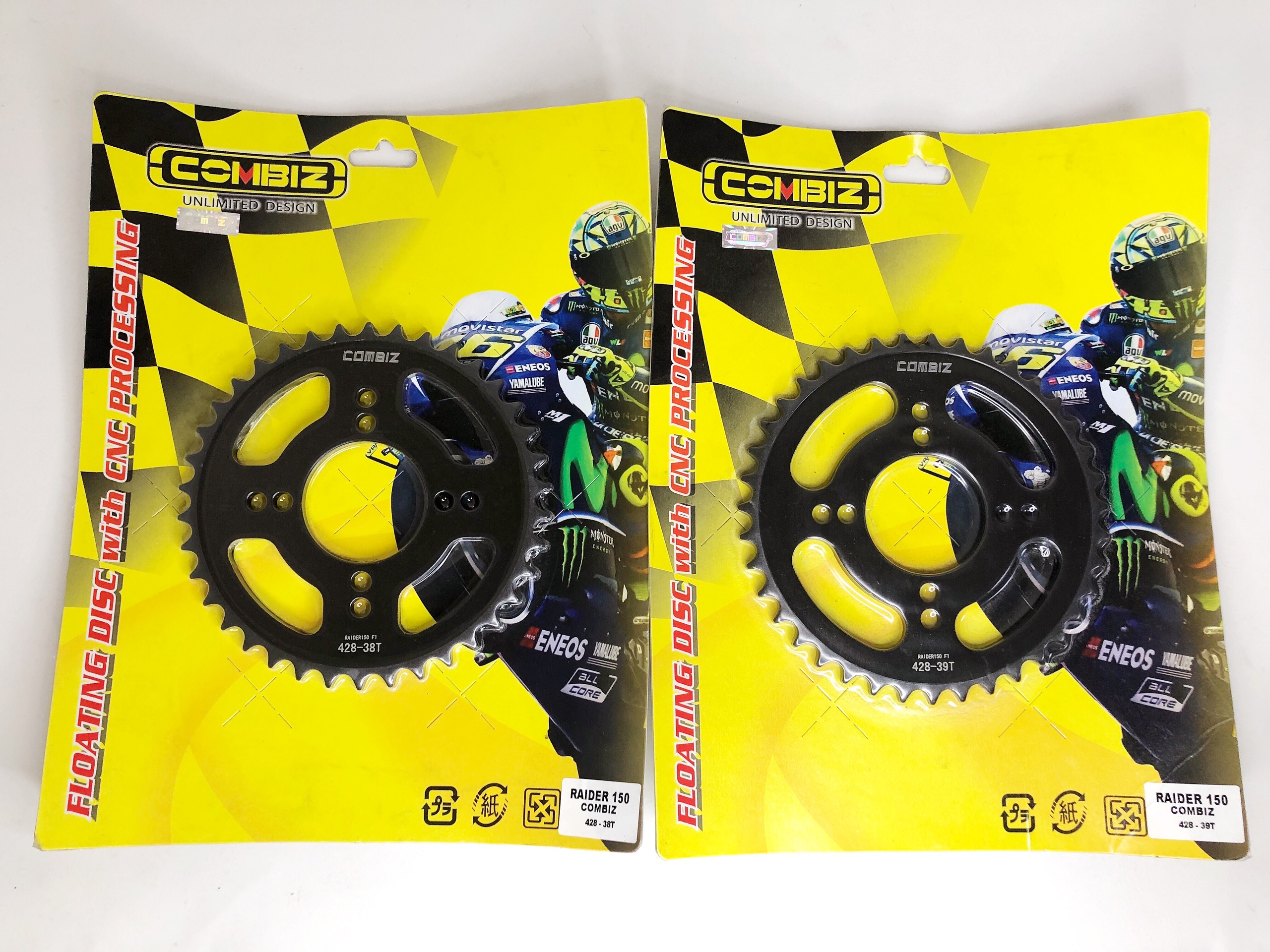 Dĩa Tải Đen Combiz 9li / 10li Cho Ex135 / Ex150 / Winner / Winner Fi / Satria / Raider / Raider Fi
