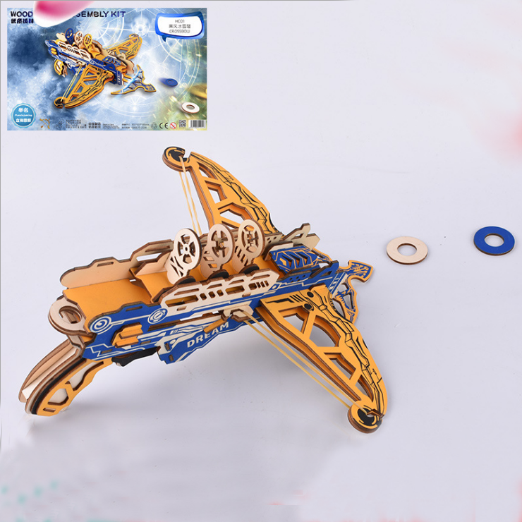 Đồ chơi lắp ráp gỗ 3D Mô hình Cross bow HC01