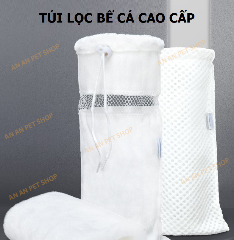 Túi lọc Bể cá YEE | Túi lọc Cặn bẩn cao cấp, Khăn lọc hỗ trợ phát triển vi sinh, hòa tan oxy