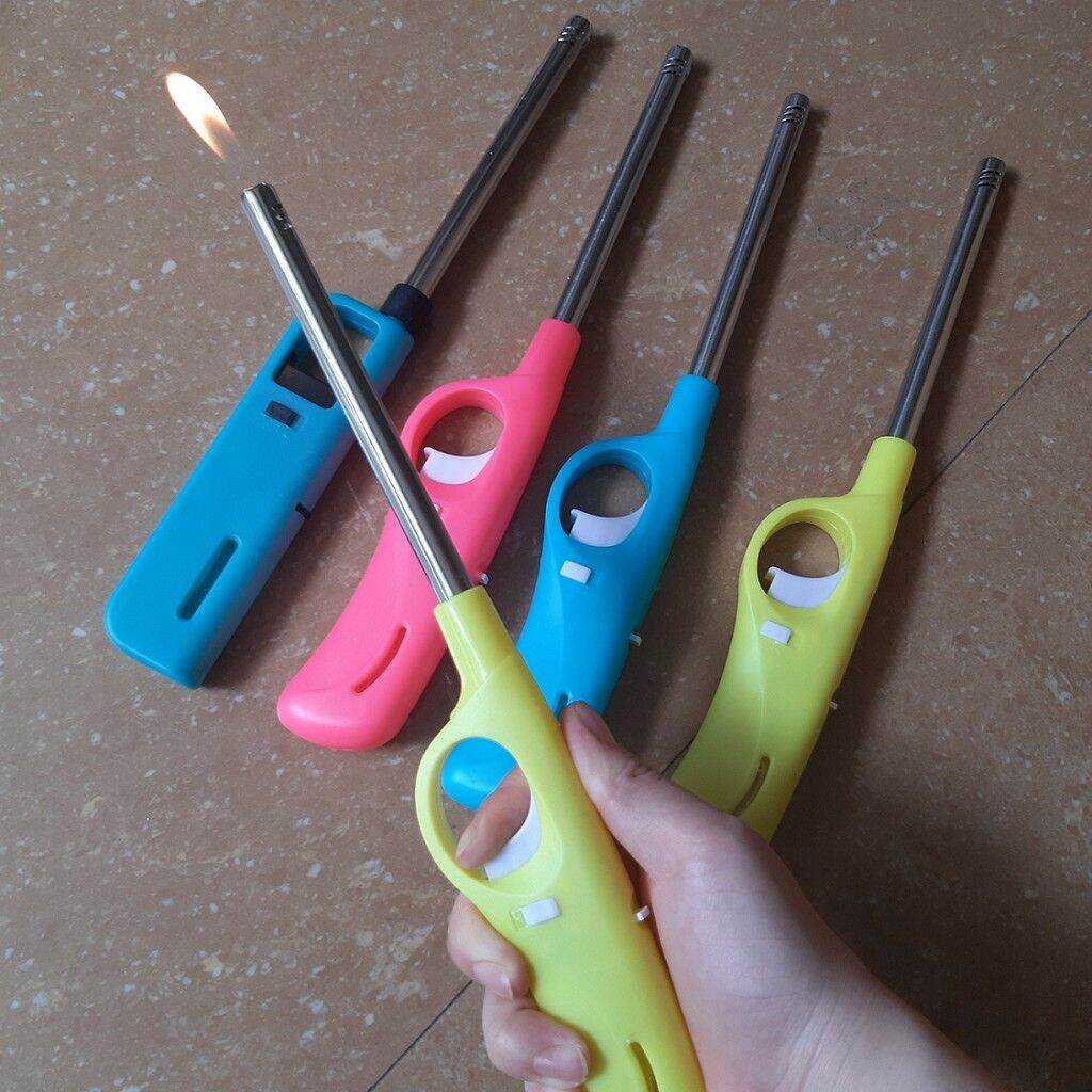 Hột quẹt mồi bếp cồn, dụng cụ mồi lửa bếp gas, bật lửa bếp cồn cán dài an toàn không lo bị phỏng - hàng loại tốt
