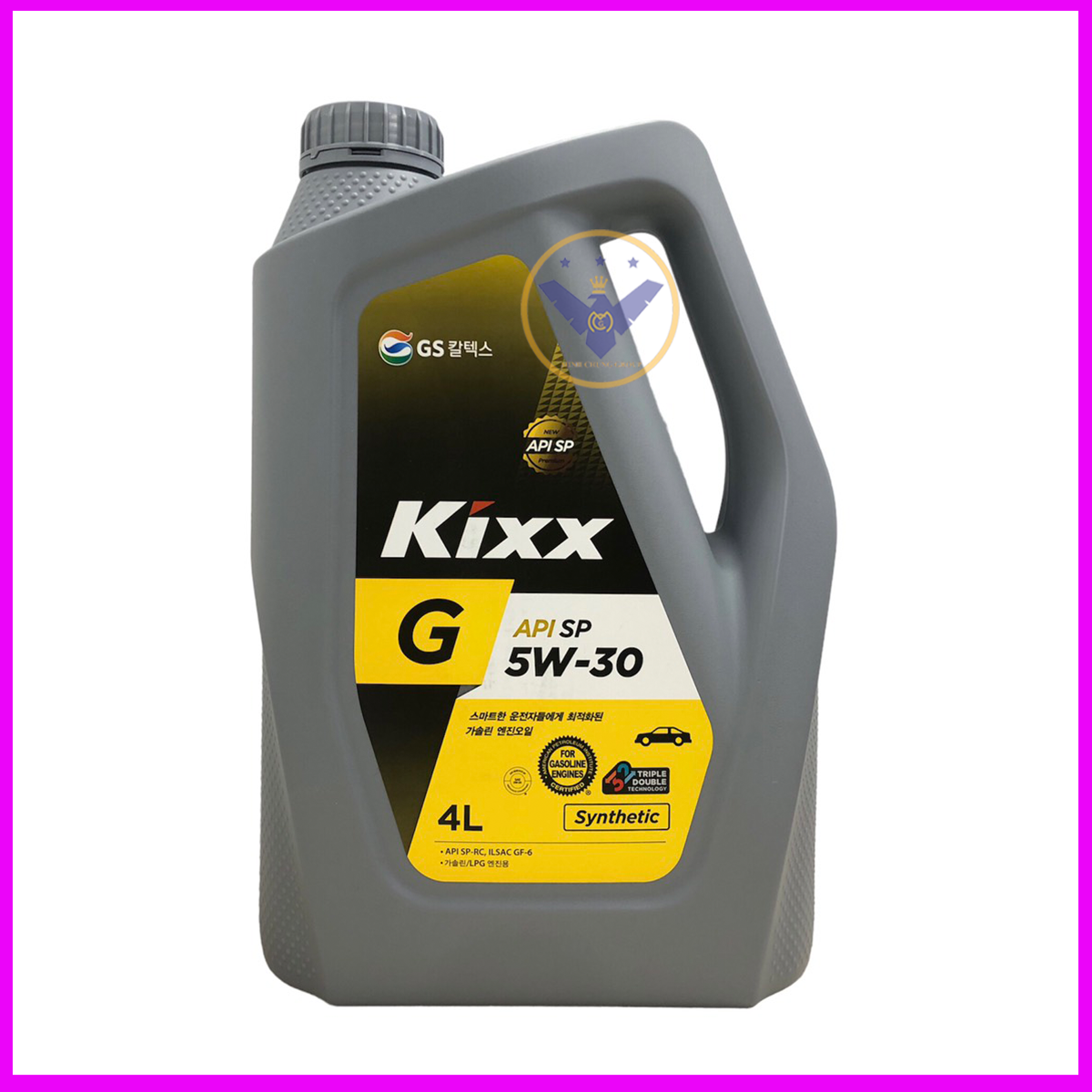Dầu nhớt ô tô tổng hợp Kixx G API SP 5W30 nhập Hàn Quốc can 4L