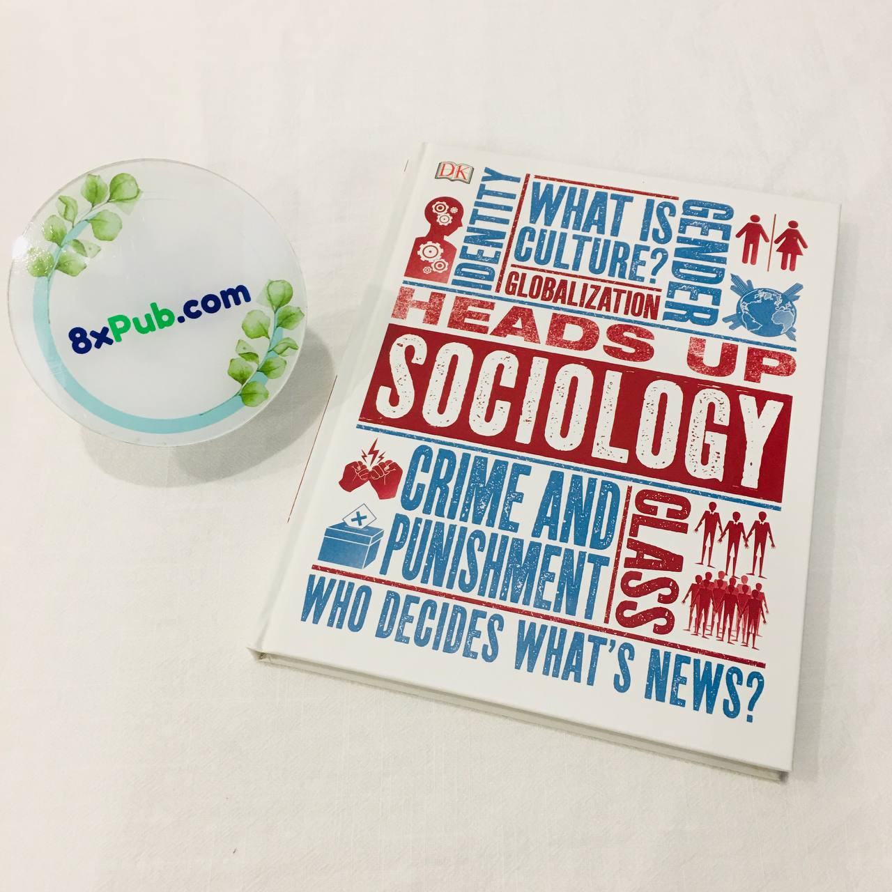 Sách DK books | Heads Up Sociology