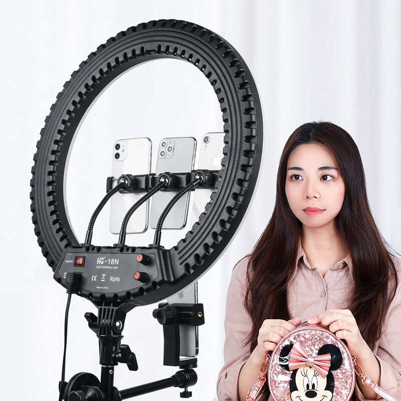 [HCM]Bộ Đèn Ledring Livestream 54cm Bản To Cao Câp Hỗ Trợ Livestream Cho Ánh Sáng Chuẩn Đẹp 3 Chế Độ Ánh Sáng Độc Quyền Tích Hợp 3 Kẹp Đt Kèm Remote Điều Khiển Từ Xa Đèn Livestream Chuyên Dùng Cho Bán Hàng-Chụp Ảnh-Phun Xăm-Nối Mi.