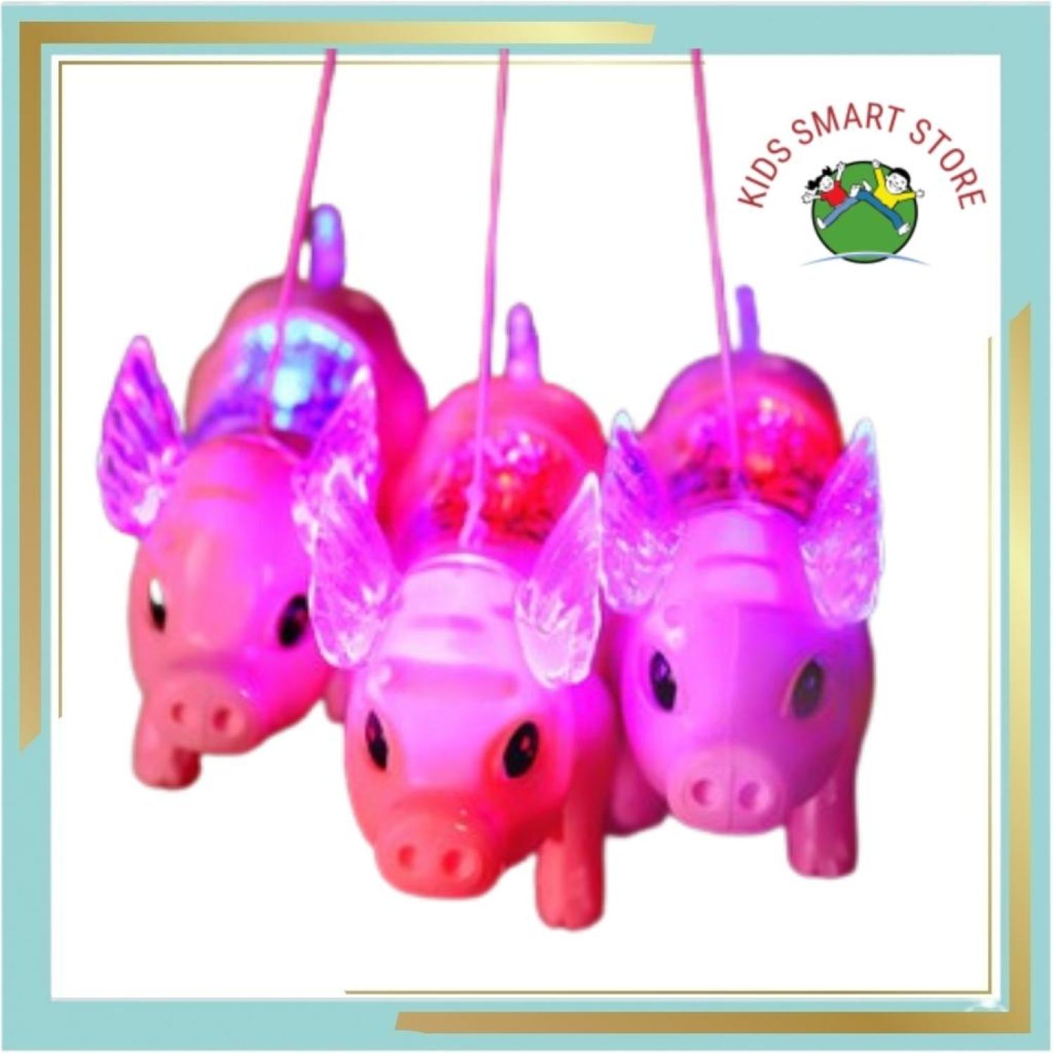 Đồ Chơi Heo con phát sáng biết đi biết hát cho bé Lợn Con phát nhạc bé nào cũng thích