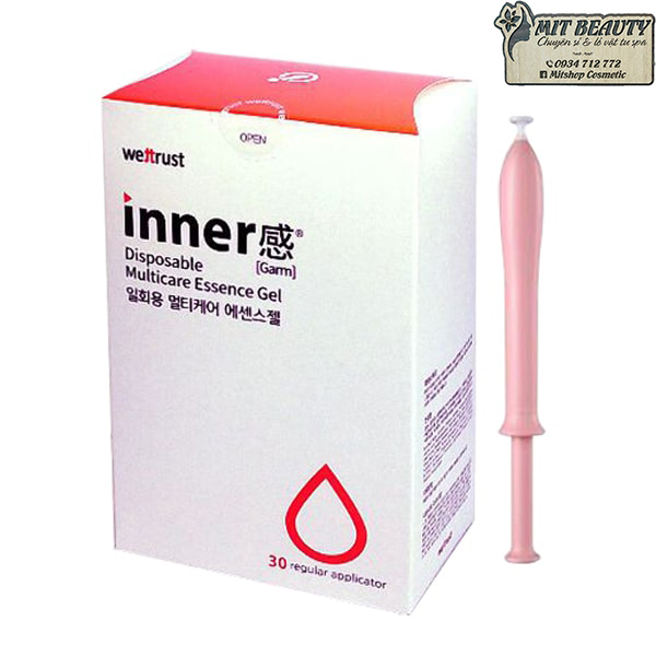 [HCM][Hộp 30 ống] Đũa thần vệ sinh vùng kín đa năng Inner Gel Wettrust Hàn Quốc