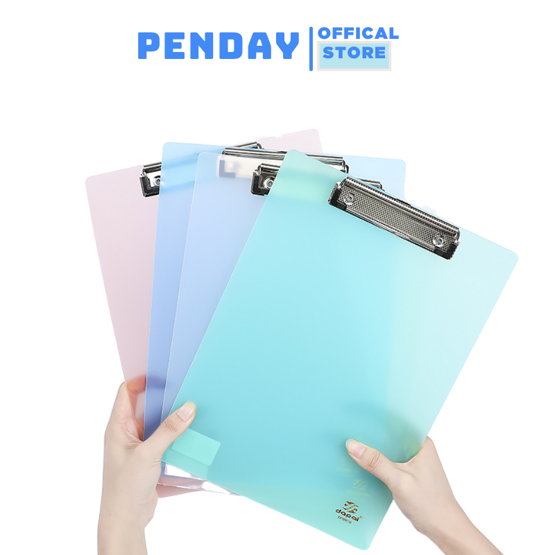 Trình ký đơn trong 2 mặt MYLAC nhựa dẻo A4 - PENDAY STORE