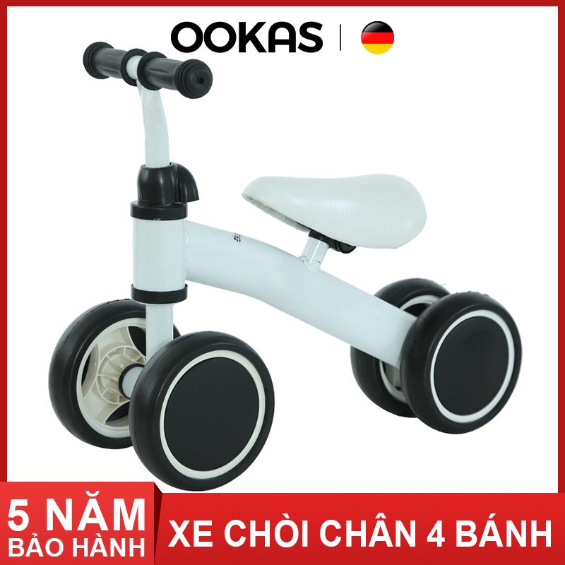 OOKAS Xe chòi chân 4 bánh Xe chòi chân cân bằng thăng bằng  4 bánh đồ chơi vận động cho bé  Xe trẻ em Trẻ em Xe thăng bằng