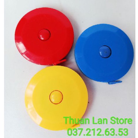 Thước cuộn mini dài 1,5m nhỏ gọn tiện lợi