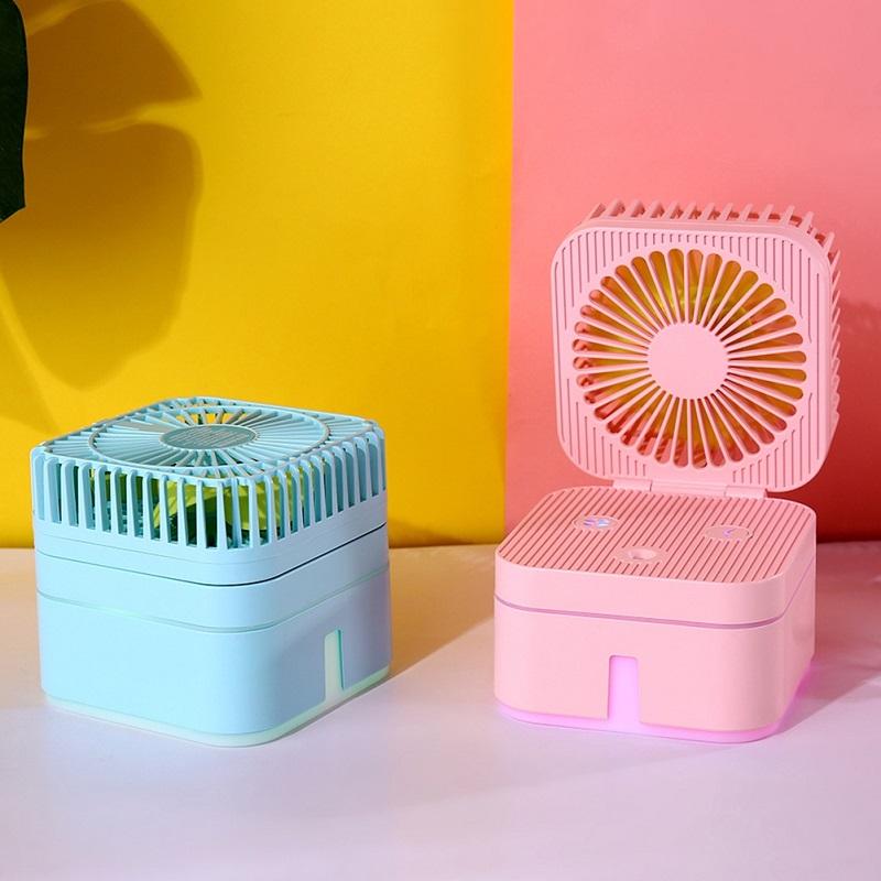 Quạt Phun Sương Magic Cube