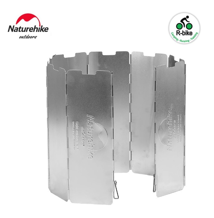 Tấm chắn gió bếp gấp gọn hợp kim nhôm siêu gọn nhẹ naturehike nh15f008-b i nh20cj008