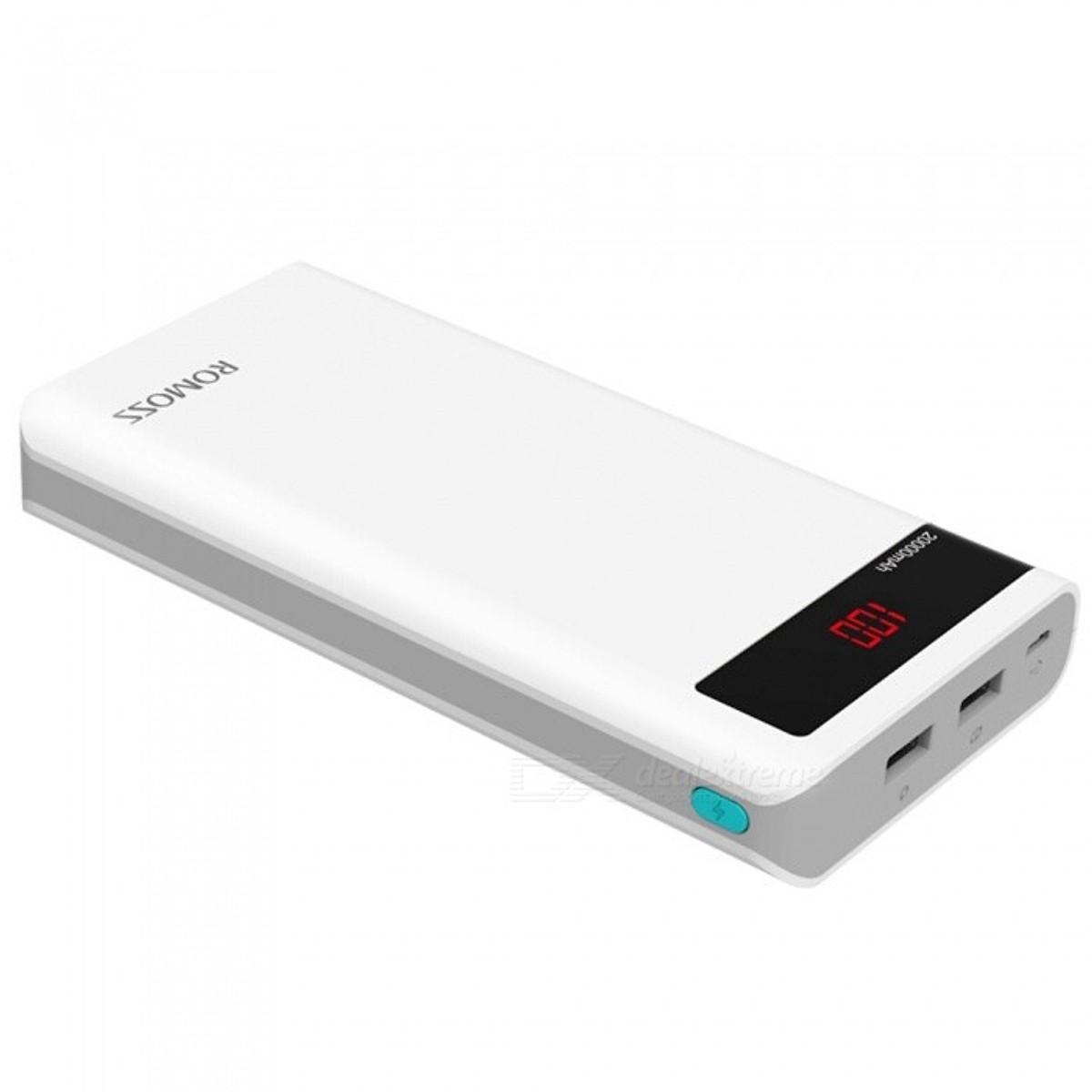 Pin dự phòng 20000mah sense 6p - màn hình đen