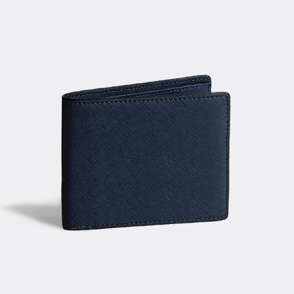 Ví dolanto brand® flat saffiano wallet