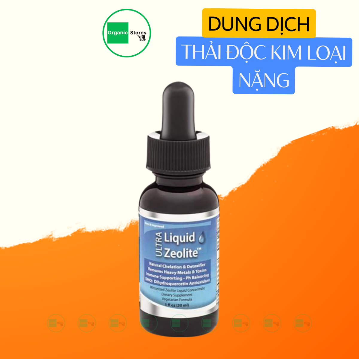 Dung dịch thải độc kim loại nặng 30ml - Zeolite