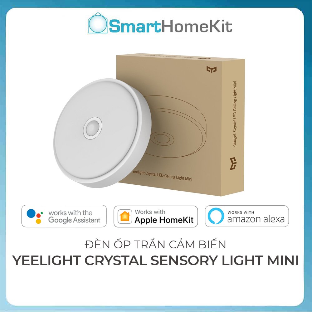 Đèn led cảm biến ốp trần yeelight mini 10w - tự động bật đèn khi có chuyển động