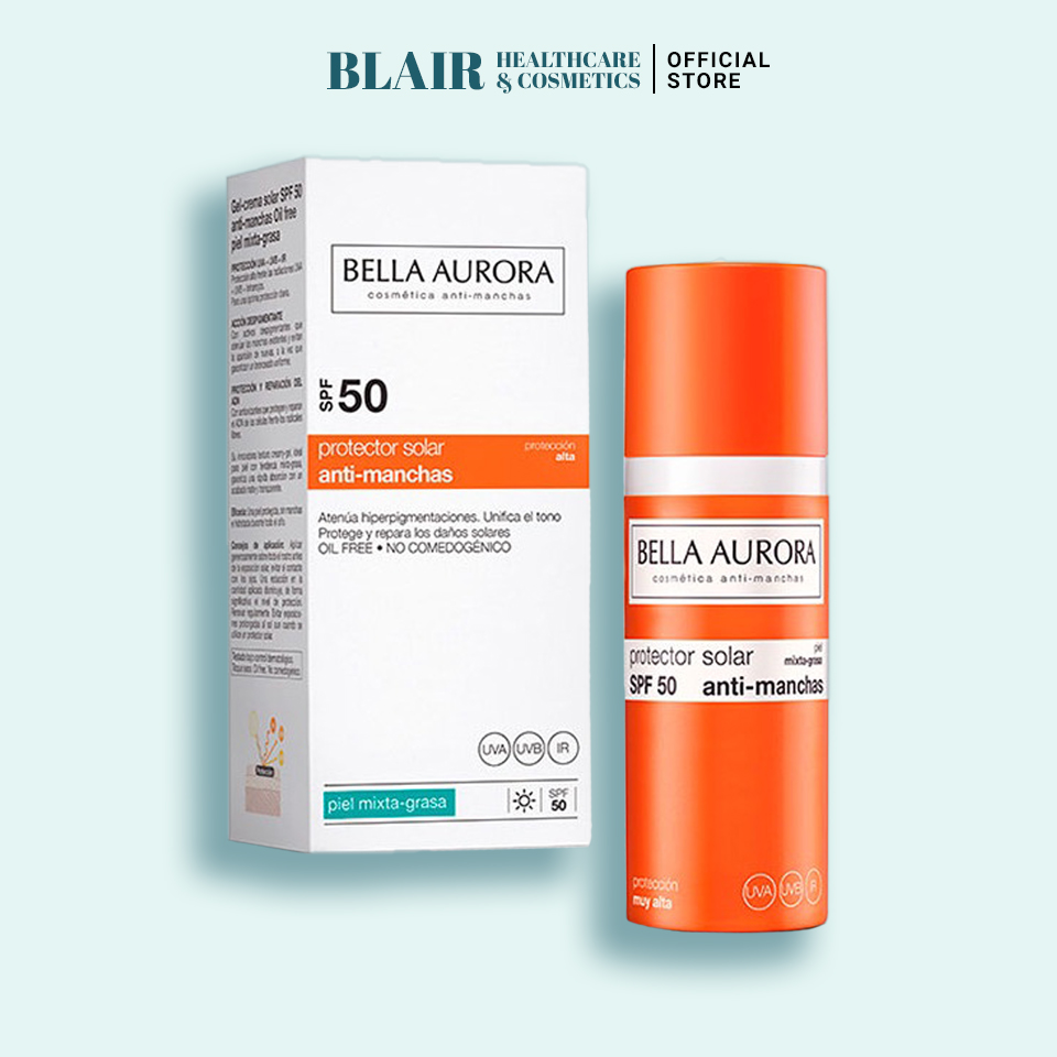 Kem chống nắng phổ rộng ngừa nám Bella Aurora Dark Spot Sunscreen SPF 50