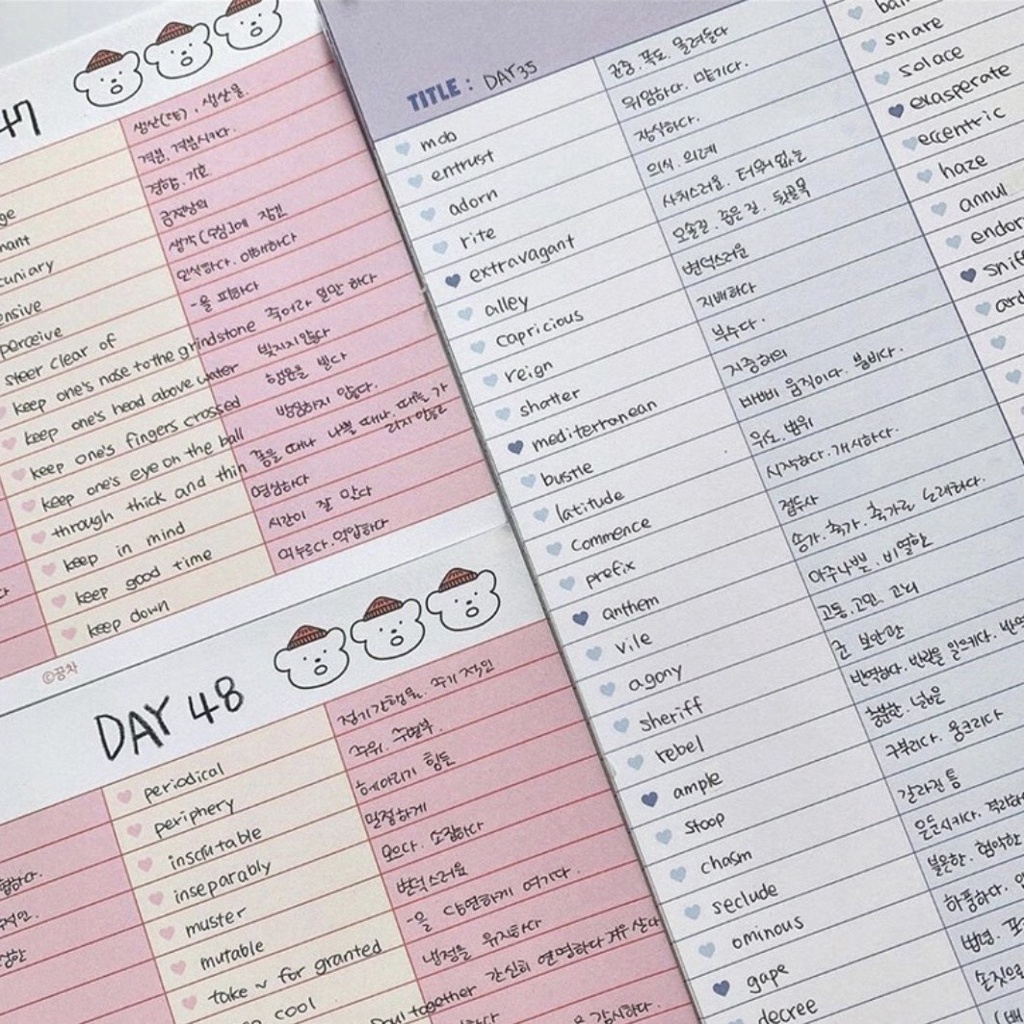 Giấy note ghi bài B5 khổ ngang