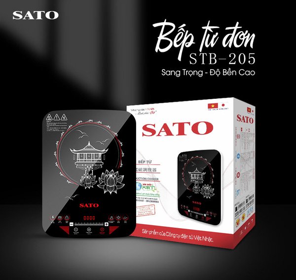 Bếp từ đơn sato stb-205