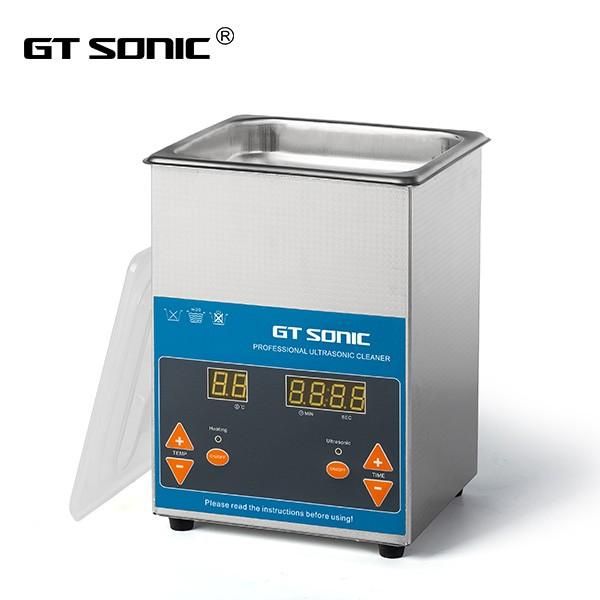 Gtsonic-1620QTD bể rửa siêu âm 2 lít làm sạch nhanh dụng cụ  nha khoa, phòng thí nghiệm, linh kiện điện tử và sản phẩm trong sản xuất công nghiệp