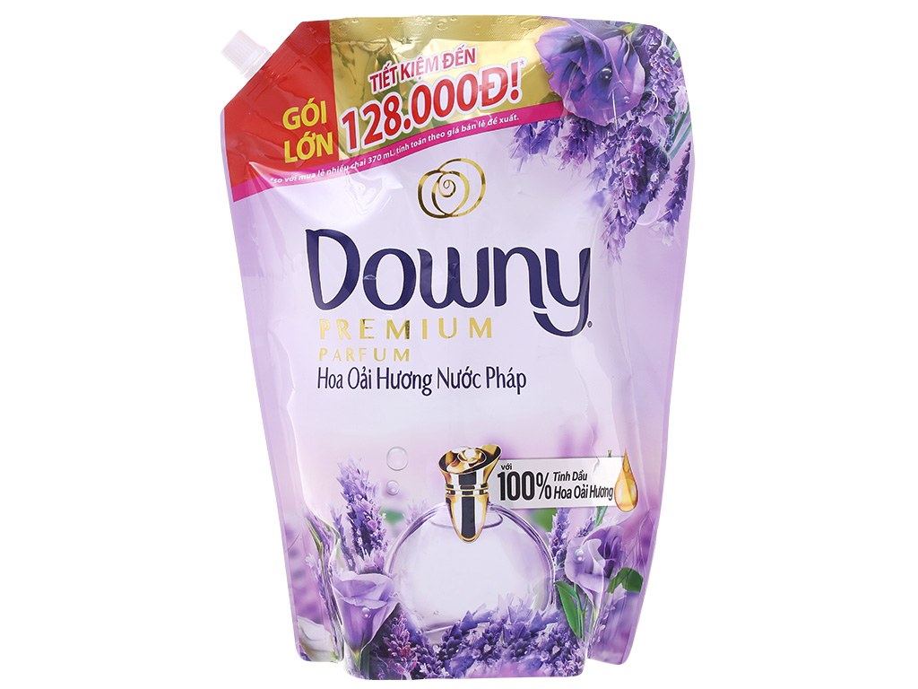 Nước xả vải Downy hương hoa Oải Hương nước Pháp (2.2L)