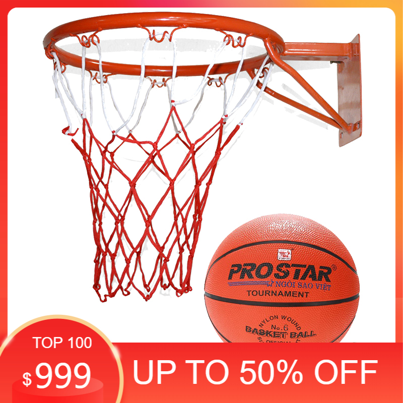 khung Vành Bóng Rổ 42-45 cm ( Tặng kèm Lưới bóng rổ , vít lở bắt tường )