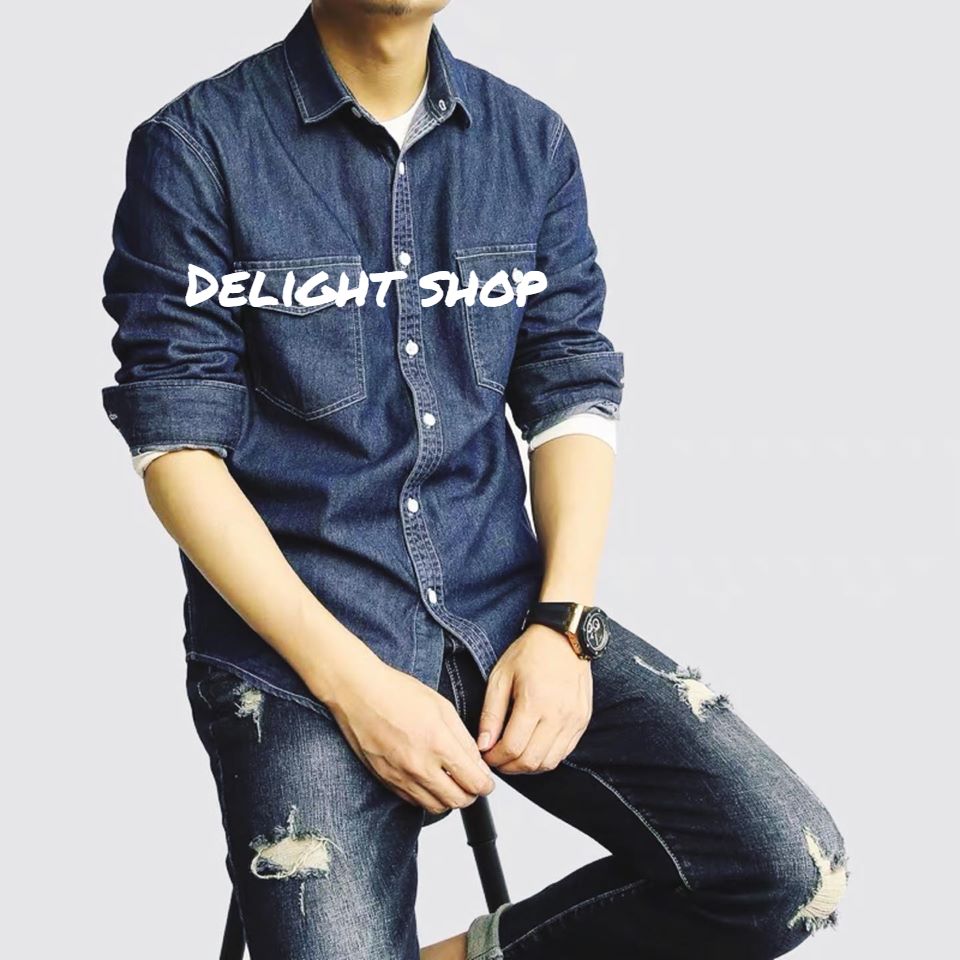 Áo chống nắng nam chất liệu bò