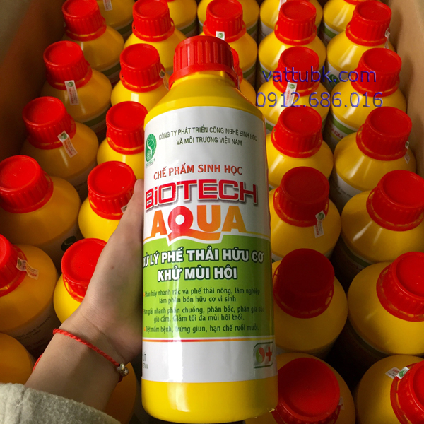Biotech Aqua - Chế phẩm vi sinh xử lý mùi hôi thối