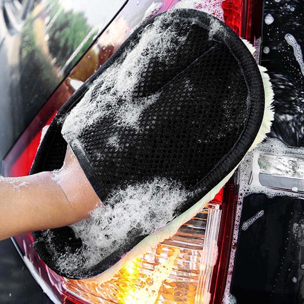 Bao tay rửa xe ô tô đa năng cao cấp ahacar găng tay rửa xe ô tô