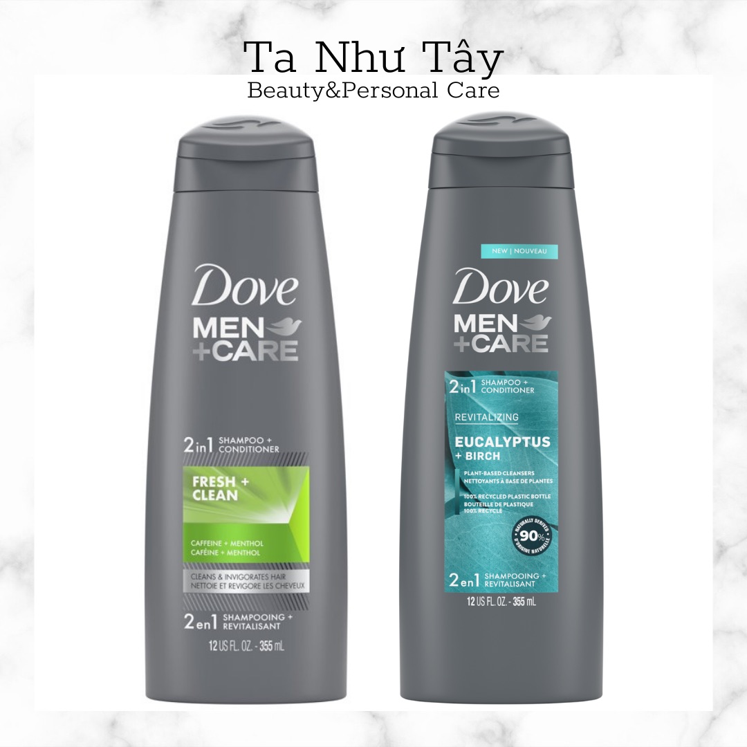 Dầu Gội Đầu Nam DOVE Men+Care (bản Mỹ🇺🇸)355ml