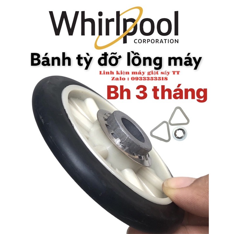Bánh tỳ đỡ lồng máy sấy Whirlpool