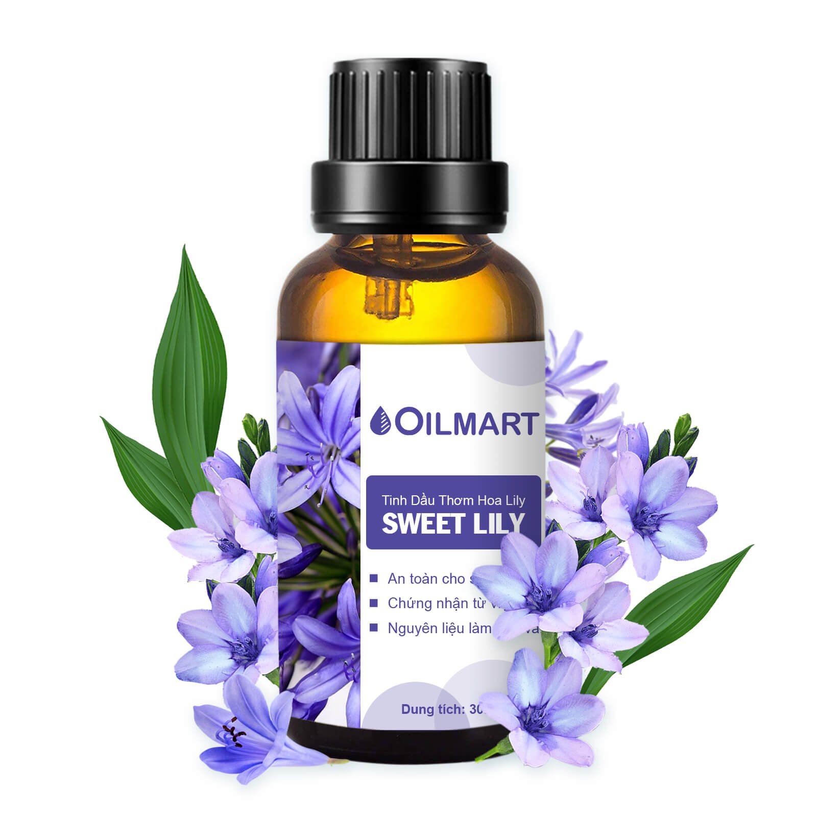 Tinh Dầu Thơm Hoa Lily Oilmart Sweet Lily Essential Oil Blend