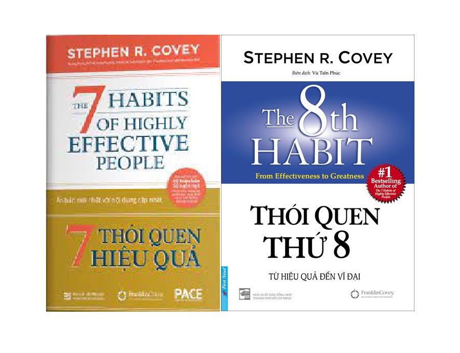 nguyetlinhbook Sách - Combo 7 Thói Quen Hiệu Quả + Thói Quen Thứ 8 - Từ Hiệu Quả Đến Vĩ Đại.