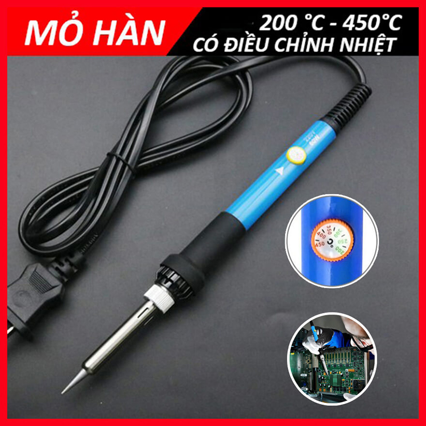 Mỏ hàn thiếc mini có điều chỉnh nhiệt độ 60W 220V 936 giá rẻ, Mỏ hàn chì điện tử điều chỉnh nhiệt 936, Mỏ hàn thiếc cao cấp, Mỏ hàn điện mini, mo han