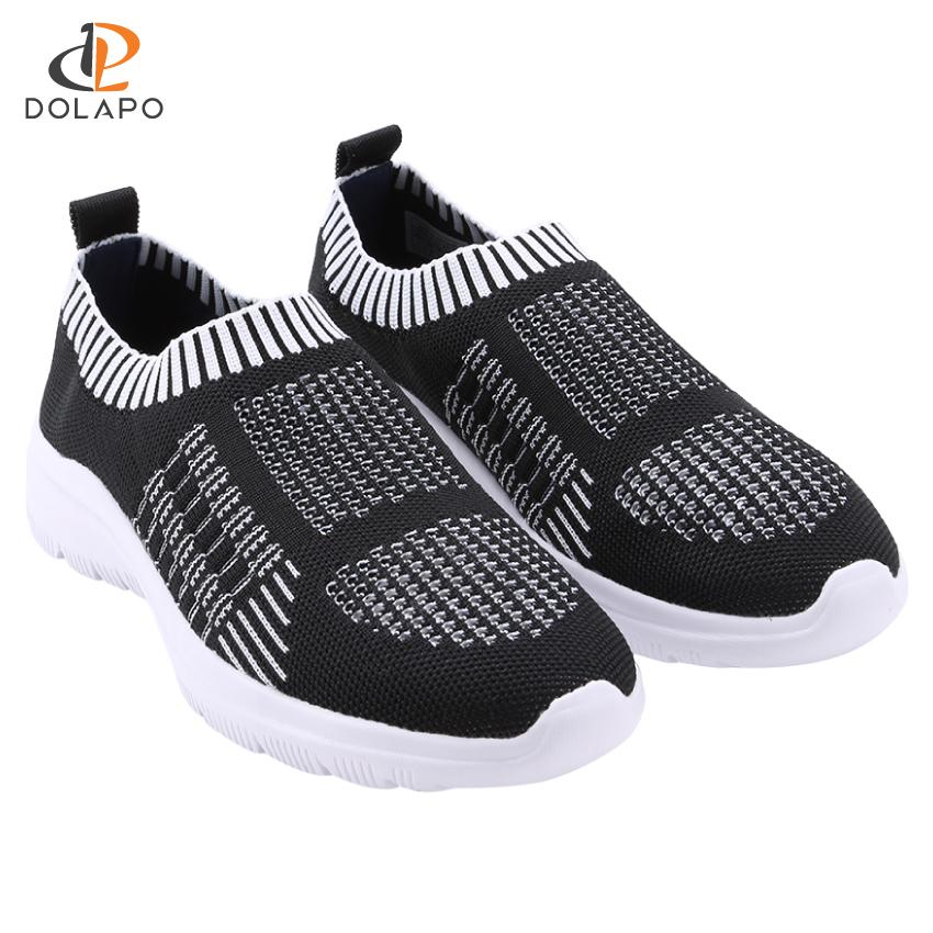 Giày thể thao nữ cao cấp Dolapo SK91012 - Giày Sneaker nam nữ siêu nhẹ, siêu êm - Giày thể thao dáng lười dành cho nữ, Chất siêu nhẹ, siêu êm, đàn hồi, thoáng khí