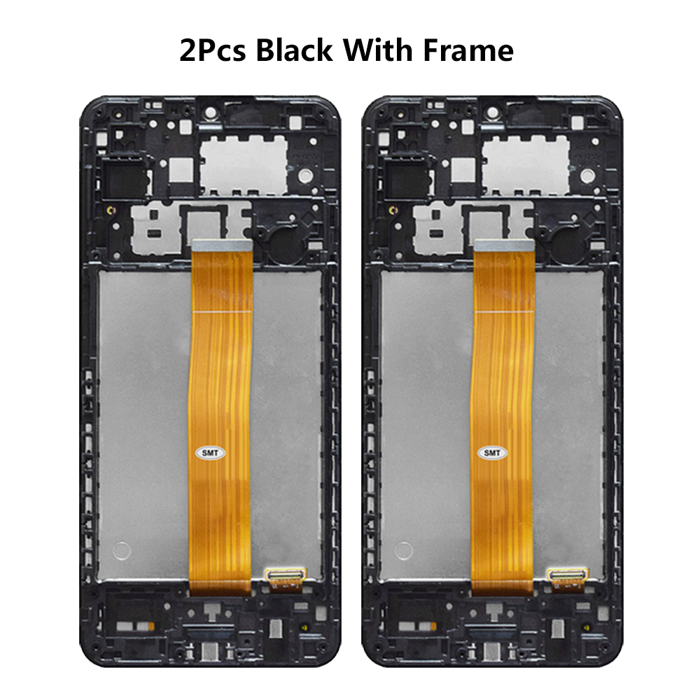 6.5 'Gốc Đối Với Samsung Galaxy A02 SM-A022 A022M LCD Với Khung Hiển Thị Màn Hình Cảm Ứng Digitizer A022FNDS A022G Đối Với Samsung A022